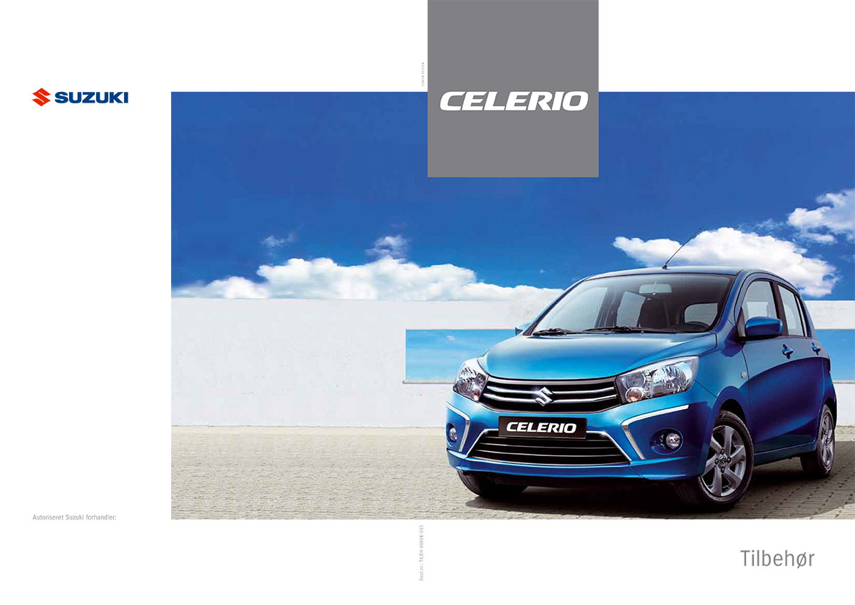 Suzuki Celerio tilbehørs brochure